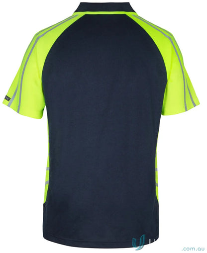 Two-tone Safety Polo Shirt from JB’S Street Spider Polo for workwear and uniforms