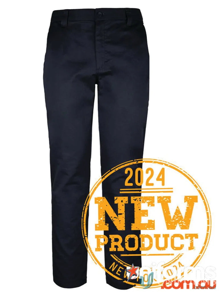 Navy blue JB’S Stretch Twill Pant for workwear and uniforms with stretch twill comfort