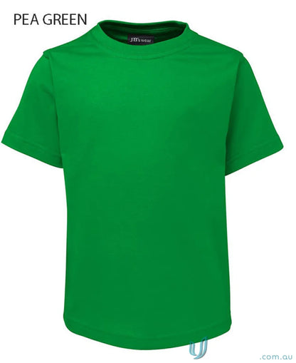 Pea green kids T-shirt from 1KT JB’s Wear Kids Tee with classic fit