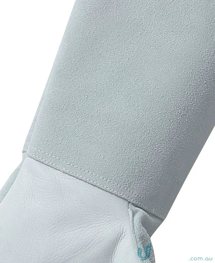 Light-colored leather and suede welder glove from JB’s Welder Glove 6 pack for workwear