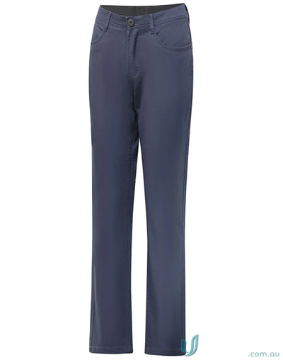 Blue denim pants from Jean Style Flexi Chino Pants with stylish jacquard weave
