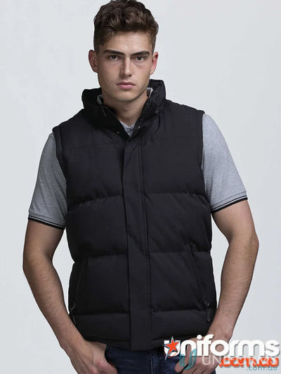 Black Puffa Vest from Junction Puffa Vest collection, perfect for chilly days