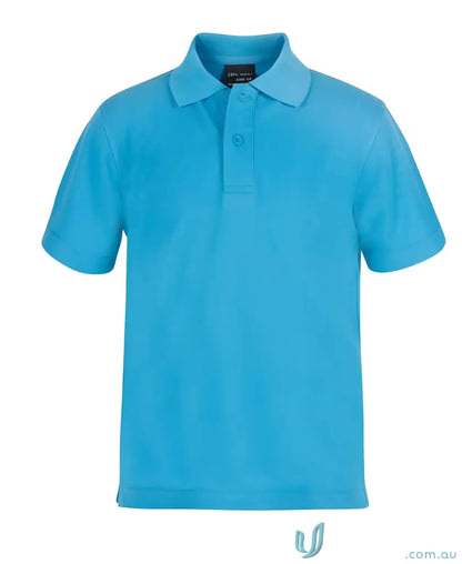 Junior 210 Polo in vibrant blue with classic fit, polo code 2kp by JB’s Kids