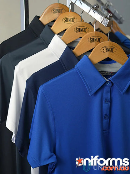 Colorful Kahve Polo shirts made from cationic polyester perfect for uniforms and workwear