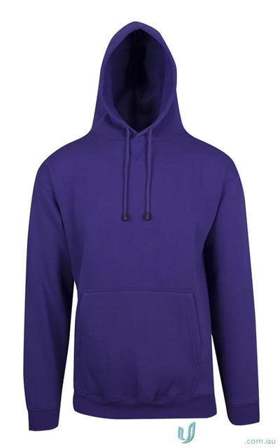 Purple hooded sweatshirt with kangaroo pocket from Kangaroo Pocket Hoodies workwear collection