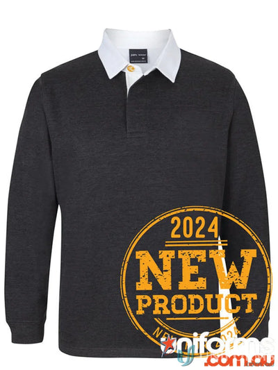 Kensington Rugby Jumper with ribbed sleeve cuffs, JBs Rugby Jumper 3R-JB style