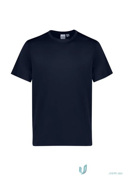 Kids Action Tee navy blue eco-friendly performance tee made from recycled plastic waste