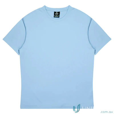 Light blue Kids Botany Tee, perfect casual workwear or kids uniforms for school