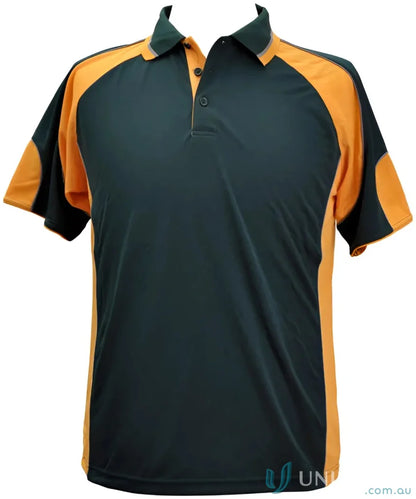 Kids Kids Spirit Cooldry Two-tone Polo Shirt in Mini Waffle Fabric