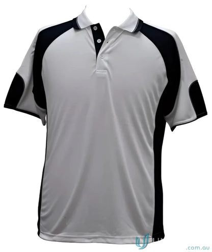 Kids CoolDry Alliance Polo in two-tone mini waffle fabric for kids spirit cooldry style