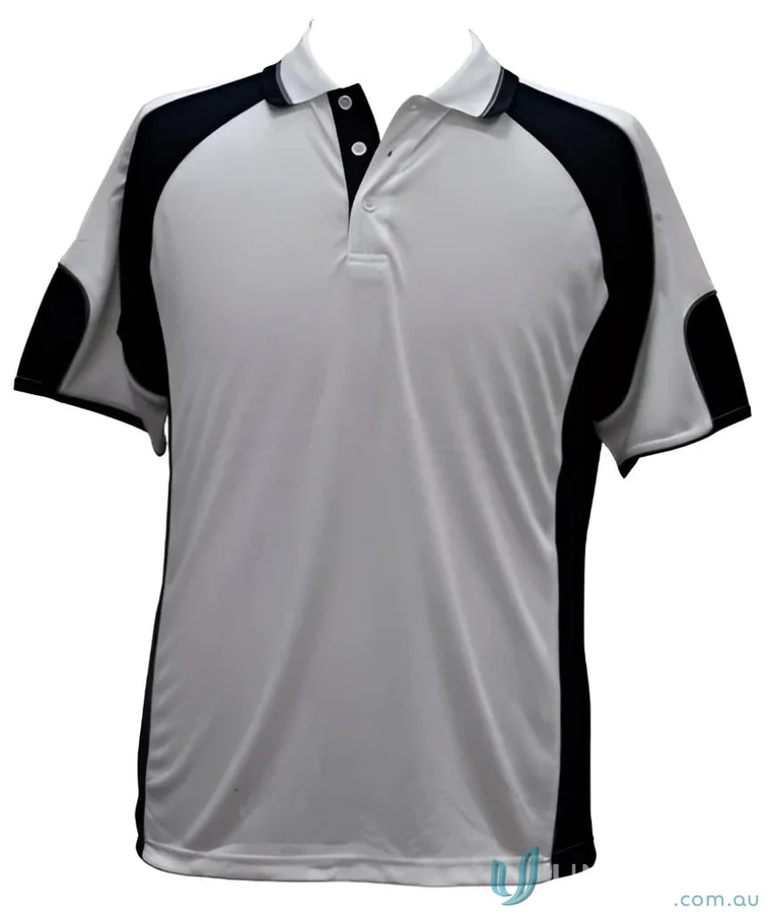 Kids CoolDry Alliance Polo in two-tone mini waffle fabric for kids spirit cooldry style