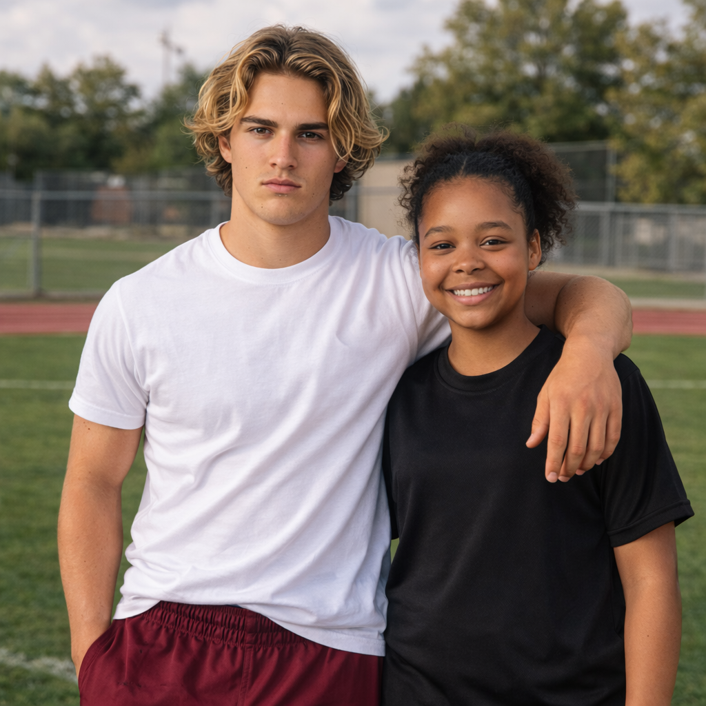 Kids ts23k CoolDry Tee white cotton crew neck short sleeve t-shirt