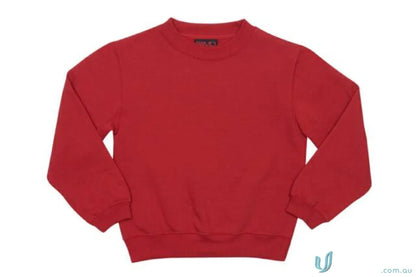 Kids crew neck sloppy joes sweatshirt with long sleeves and ribbed hem and cuffs