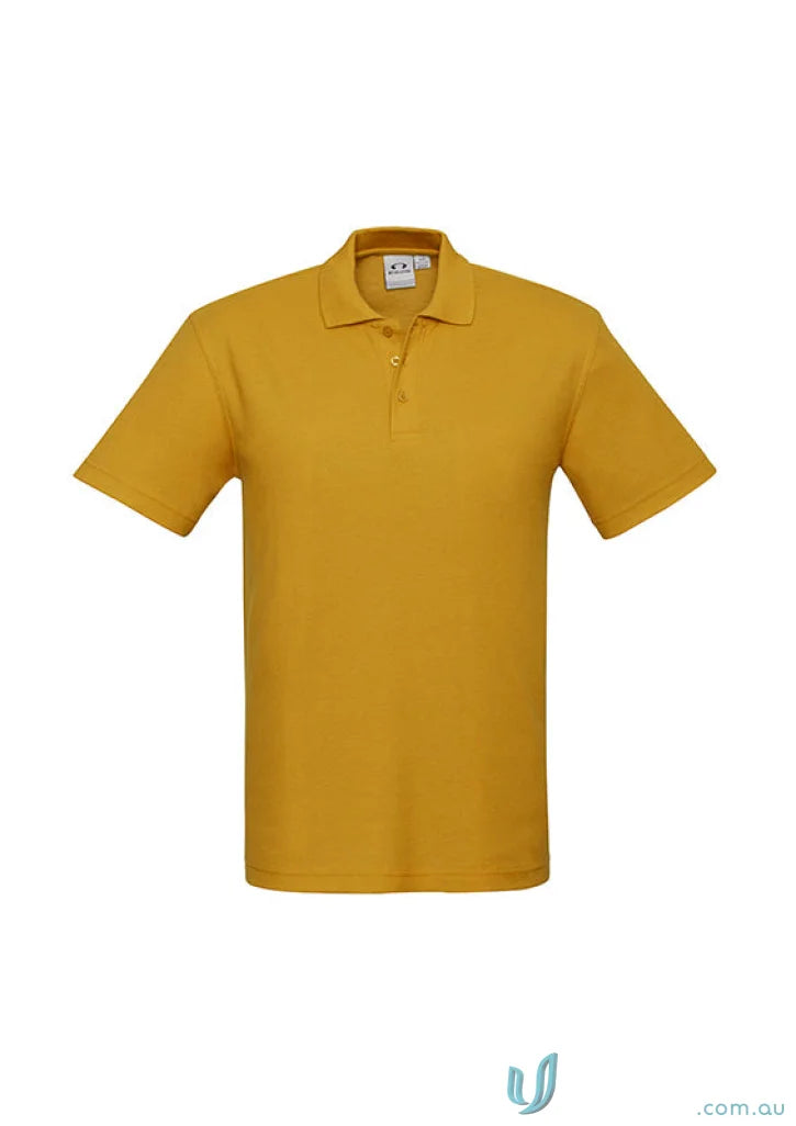 Kids Crew Polo in mustard color perfect for school uniform game by Biz Collection Kids