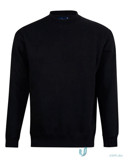 Kids Eagle Fleece Sweater in black featuring fl01k eagle design, perfect for winning spirit kids