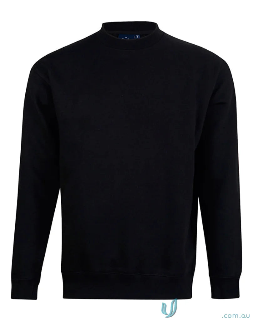 Kids Eagle Fleece Sweater in black featuring fl01k eagle design, perfect for winning spirit kids