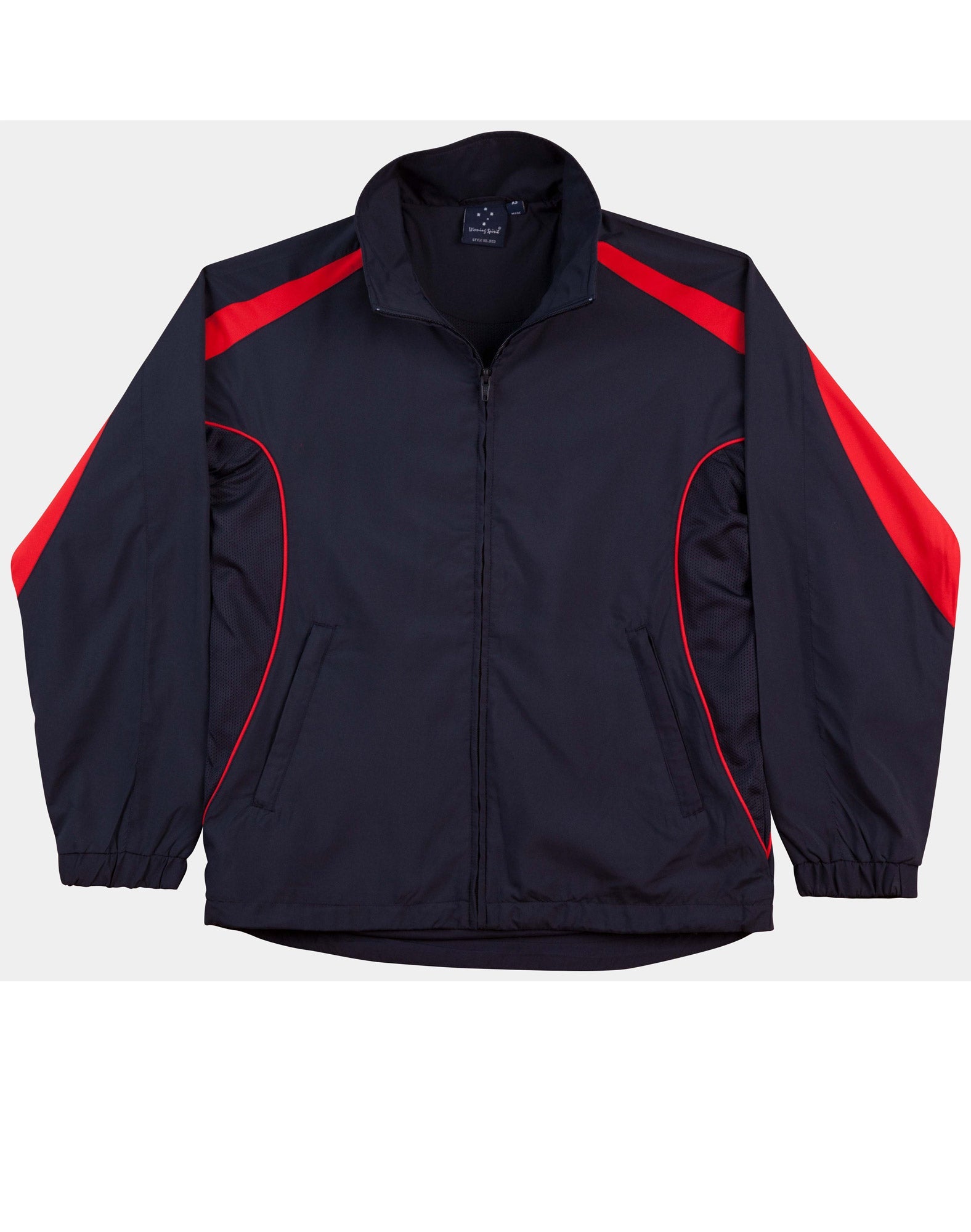 Kids Legend Warm Up Jacket - Navy/Red / 06 - Sportswear