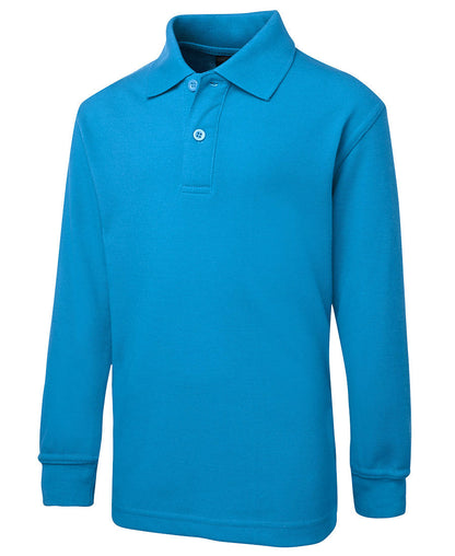 JB’s Kids Light Blue Long Sleeve Polo Shirt - POLO