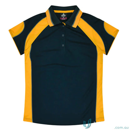 Kids Murray Polo showing a stylish two-tone polo shirt for boys and girls
