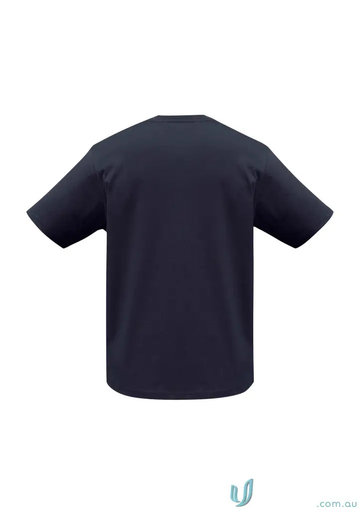 Kids Newport Tee in navy blue made from comfy combed cotton, perfect standard colours