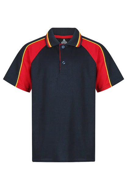 Kids Panorama Polo - Navy/Red/Gold / 4 - POLO