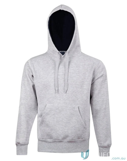 Kids passion fleece hoodie, gray hooded sweatshirt perfect for clubs needing warm chill days