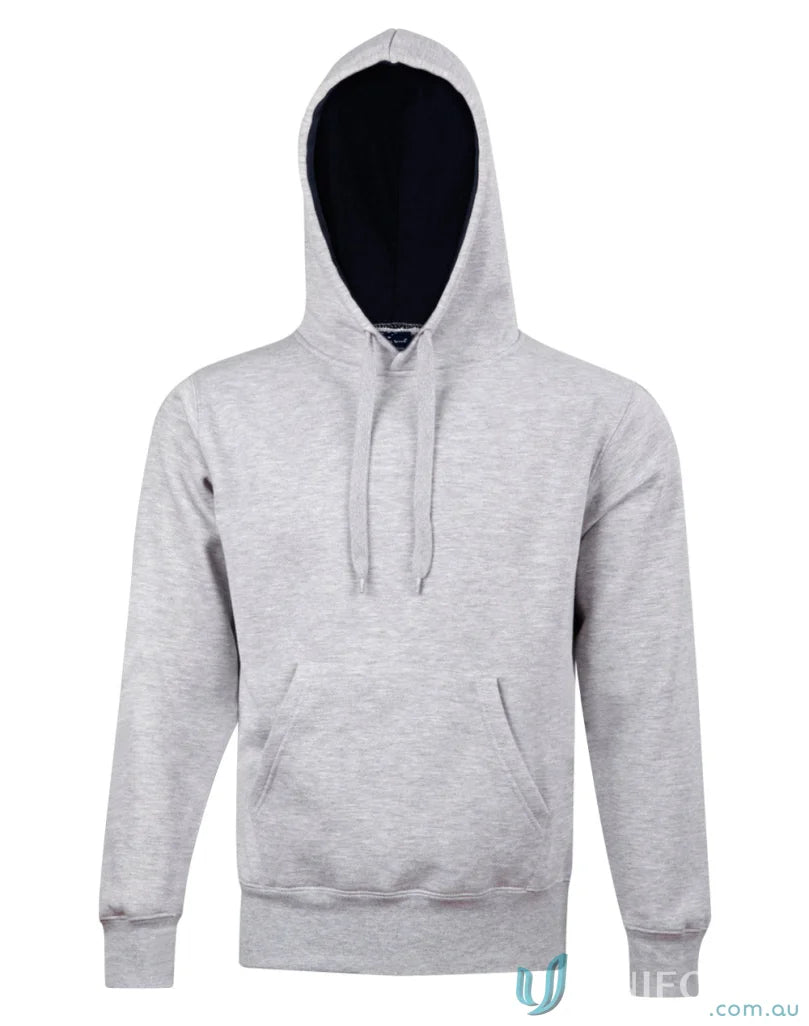 Kids passion fleece hoodie, gray hooded sweatshirt perfect for clubs needing warm chill days