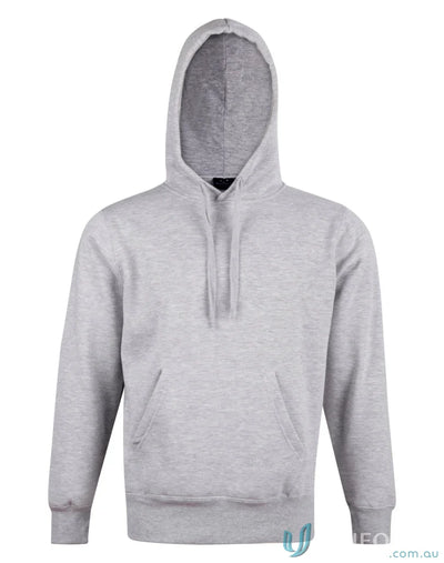 Kids passion fleece hoodie in gray, perfect for clubs needing warm hoodies