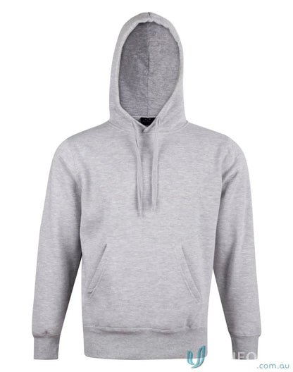 Kids passion fleece hoodie in gray, perfect for clubs needing warm hoodies