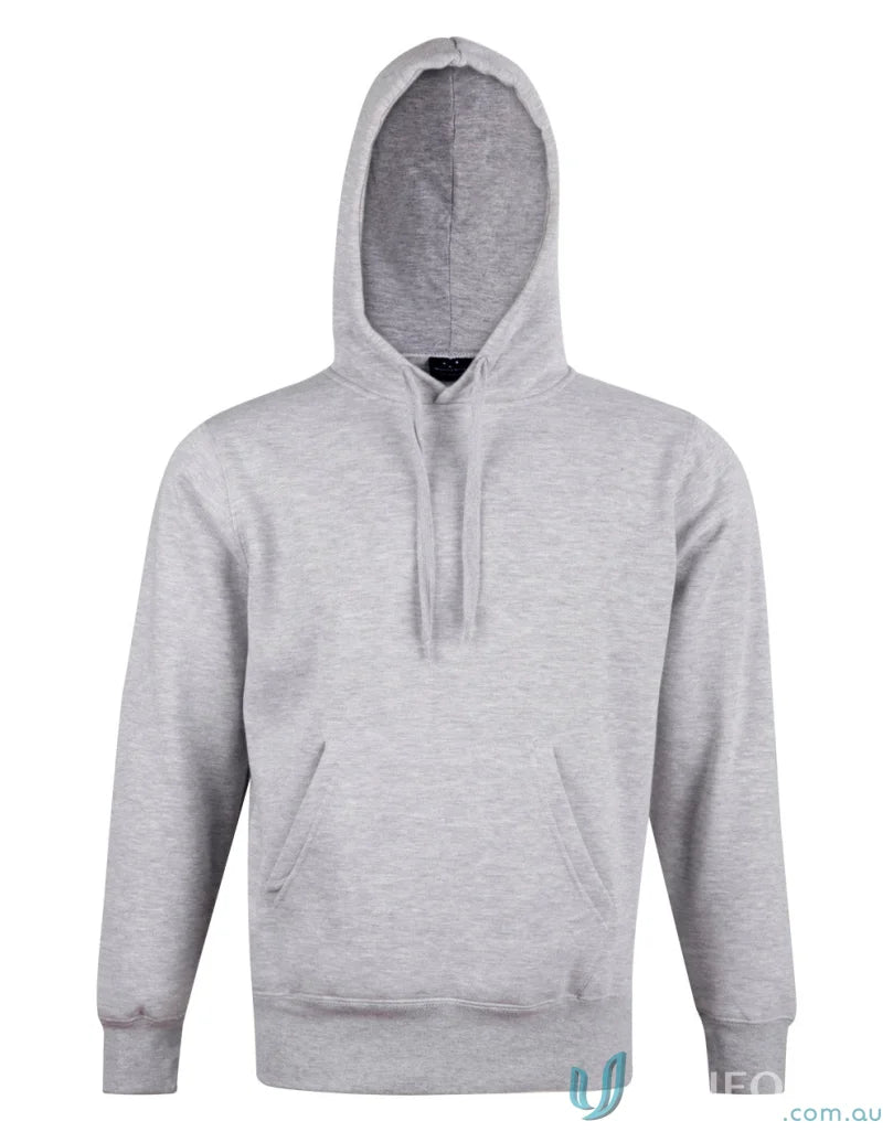 Kids passion fleece hoodie in gray, perfect for clubs needing warm hoodies