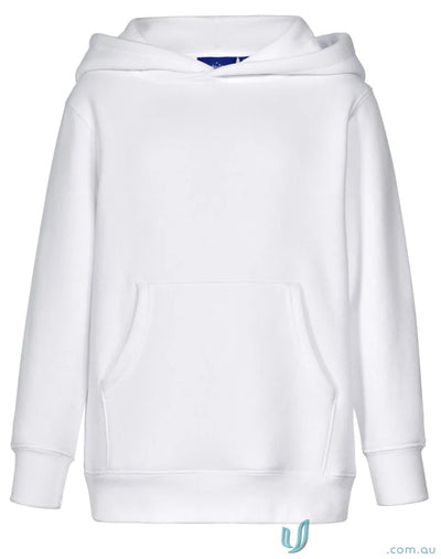 Kids Passion Fleece Hoodie with a white hooded sweatshirt, perfect for clubs needing warm gear