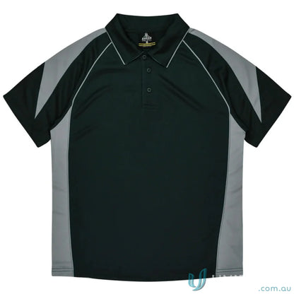 Kids Premier Polo shirt in two-tone fabric, perfect for uniforms and casual workwear