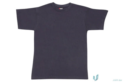 Kids Regular T-Shirt in dark blue for uniforms and workwear, perfect sizing guide