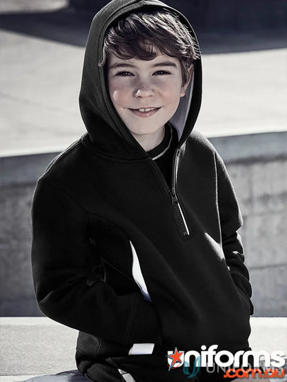 Kids Renegade Hoodie black hooded sweatshirt perfect for outdoor clubs and workwear style