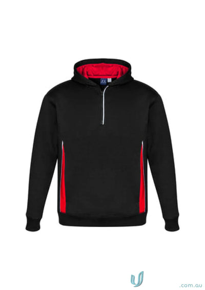 Kids Renegade Hoodie black and red workwear hoodie perfect for outdoor clubs