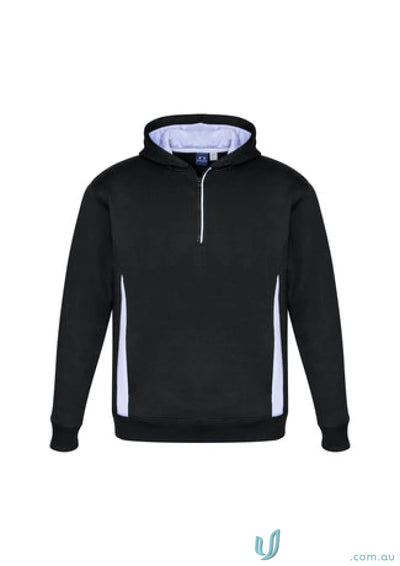 Kids Renegade hoodie in black and white, perfect for outdoor clubs and workwear style