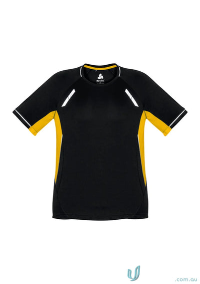 Kids Renegade Tee black and gold athletic t-shirt perfect for school uniforms