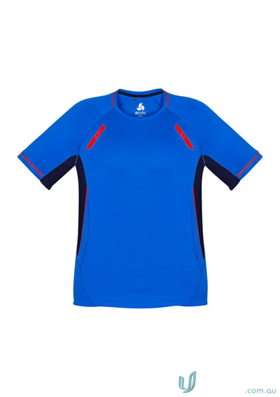 Kids Renegade Tee athletic blue and black school uniforms for kids