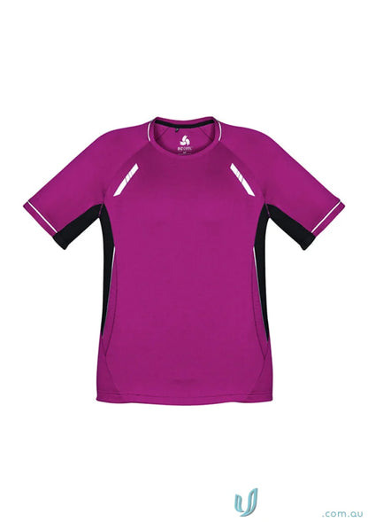 Kids Renegade Tee athletic magenta and black shirt perfect for school uniforms