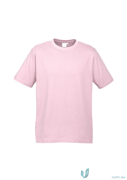 Kids Southport Tee in light pink from Biz Collection Kids ice short sleeve tee