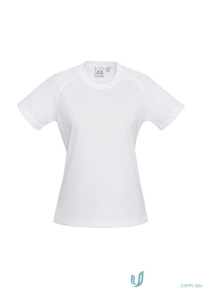 Kids Sprint BizCool Tee white short-sleeved t-shirt from the Biz Collection Kids spring