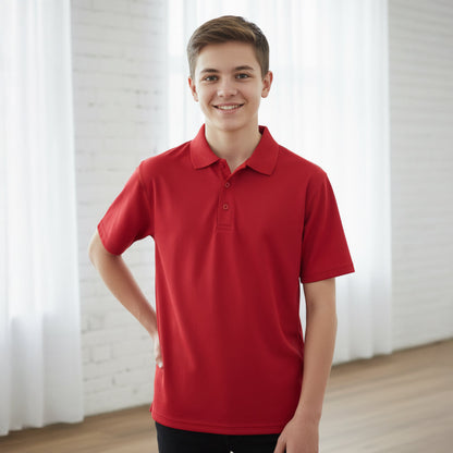 Kids Sprinter Polo - Red / 04 - Polo