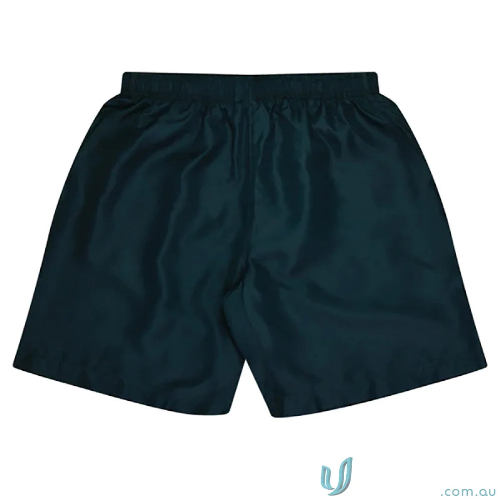 Kids Training Shorts with four-way stretch for comfortable athletic uniforms