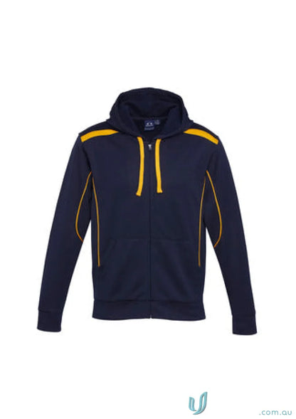 Kids United navy blue contrast hoodie with gold accents for kids