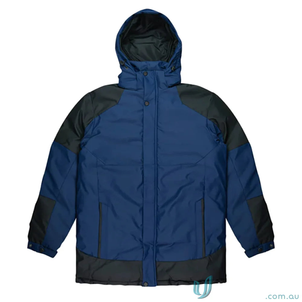 Blue and black Kingston Mens Jacket perfect for workwear and casual uniforms