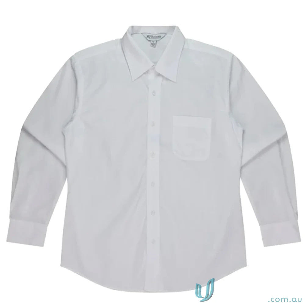 White long-sleeve dress shirt from Kingswood LS Shirt 1910L Kingswood uniforms