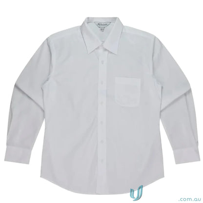 White long-sleeve dress shirt from Kingswood LS Shirt 1910L Kingswood uniforms