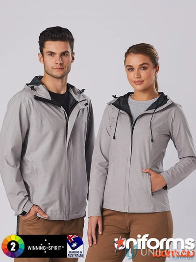 Ladies Absolute waterproof performance jacket in grey, perfect to stay stylish in rain