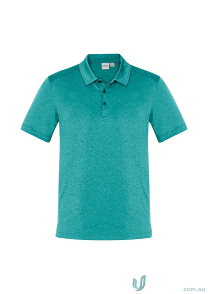 Ladies Aero Polo teal short-sleeved polo shirt from Biz Collection Ladies p815ls ladies aero