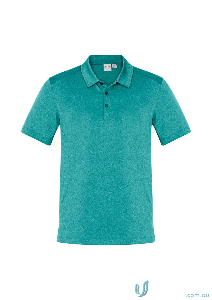 Ladies Aero Polo teal short-sleeved polo shirt from Biz Collection Ladies p815ls ladies aero